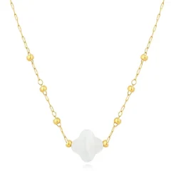Pixies Bijoux Collier Femme Bonheur - PNS0049-1MOP Acier | Femme Collier Et Pendentif