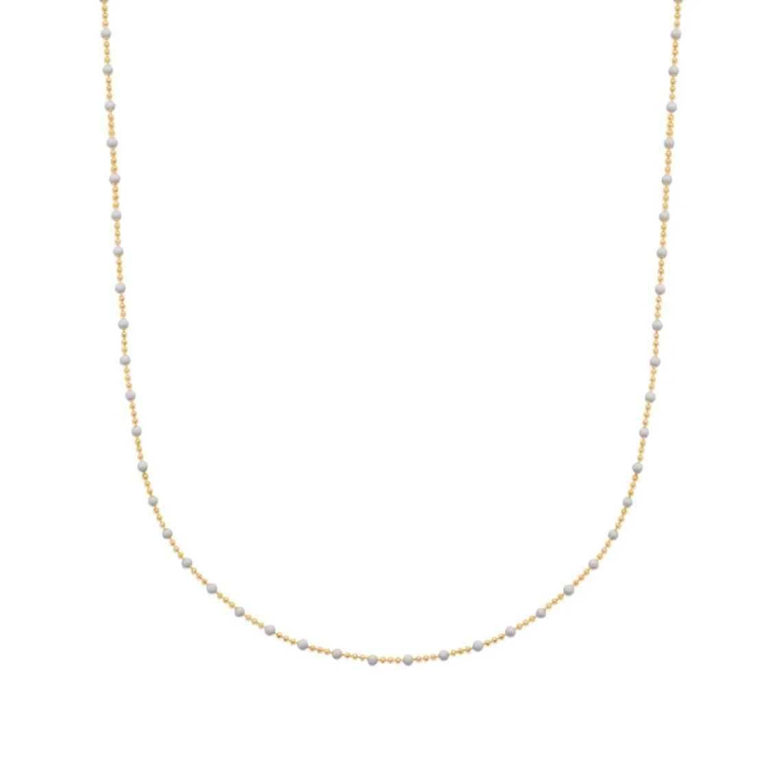 Maison de la Bijouterie Collier femme plaqué or laque - YU0U3V45 | Femme Collier Et Pendentif