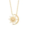 Maison de la Bijouterie Collier femme plaqué or pendentif fantaisie UW3U5U45 | Femme Collier Et Pendentif