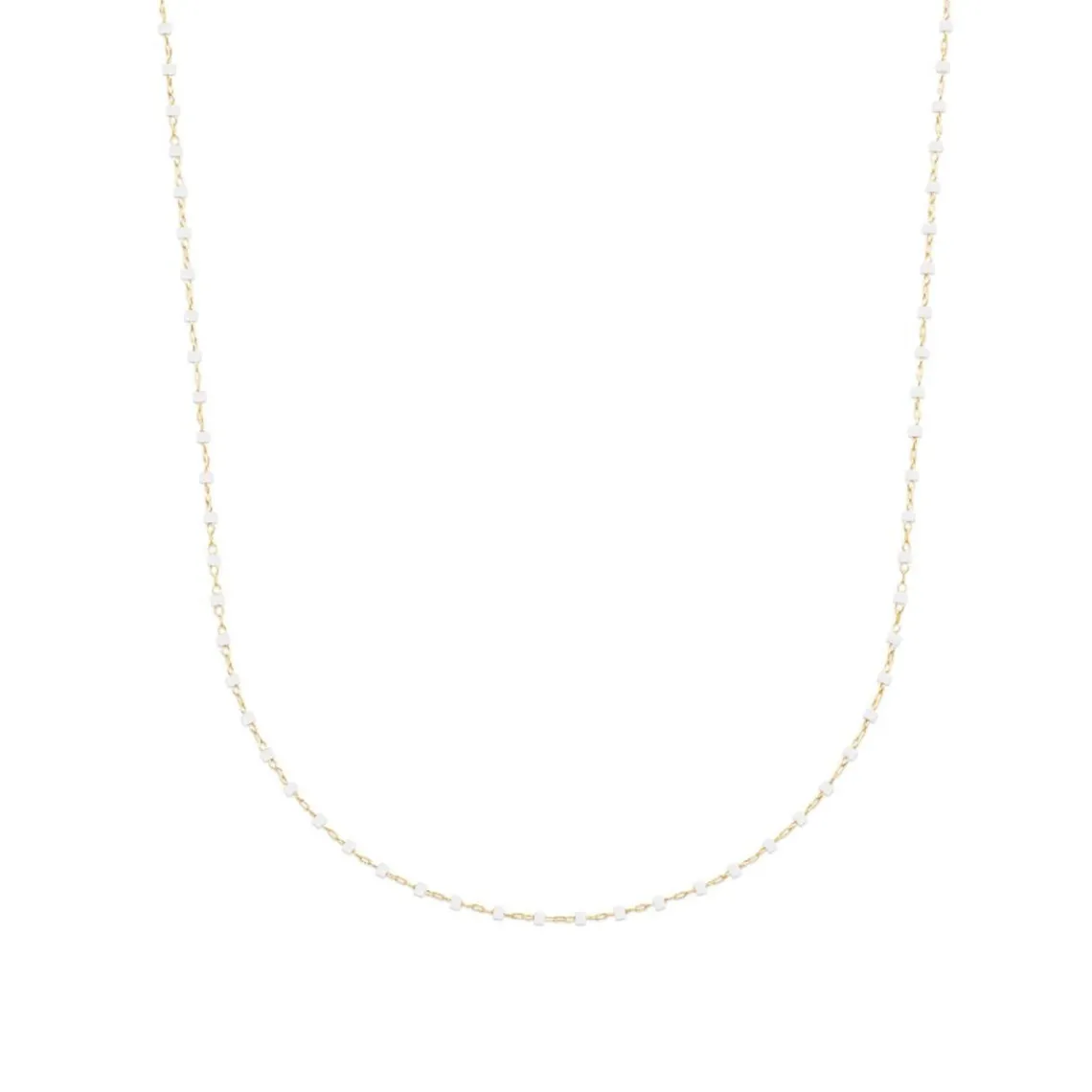 Maison de la Bijouterie Collier femme plaqué or perle miyuki - YU0UWY45 | Femme Collier Et Pendentif