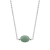 Maison de la Bijouterie Collier femme quartzite vert argent VW3YV445 | Femme Collier Et Pendentif