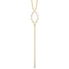 Maison de la Bijouterie Collier femme serti clos plaqué or UW404545 | Femme Collier Et Pendentif