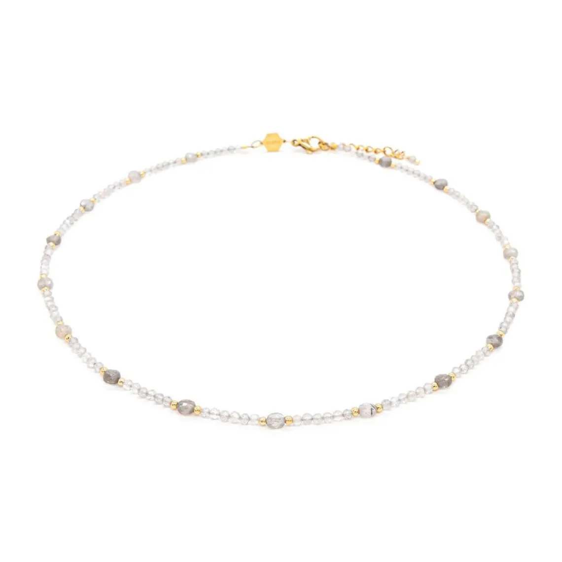 Sloya Collier Femme Paloma en pierres Labradorite | Femme Collier Et Pendentif