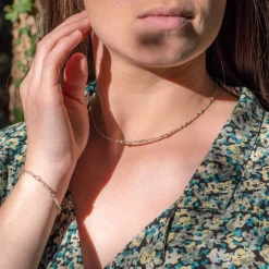 Sloya Collier Femme Paloma en pierres Labradorite | Femme Collier Et Pendentif