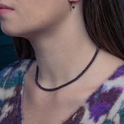 Sloya Collier Femme Serena Grenat | Femme Collier Et Pendentif