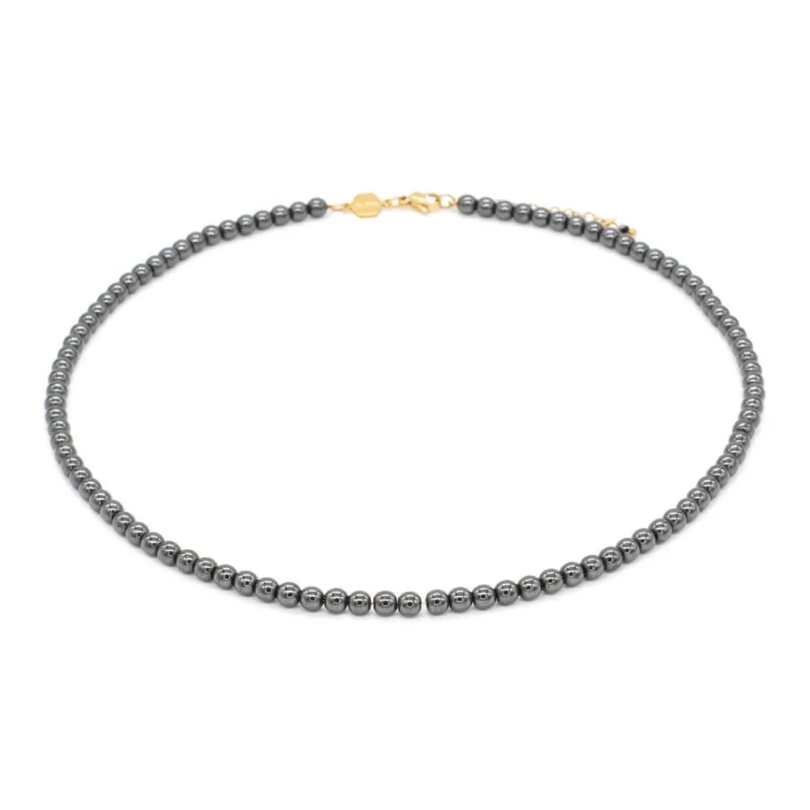 Sloya Collier Femme Serena Hématite | Femme Collier Et Pendentif
