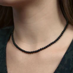 Sloya Collier Femme Serena Obsidienne | Femme Collier Et Pendentif