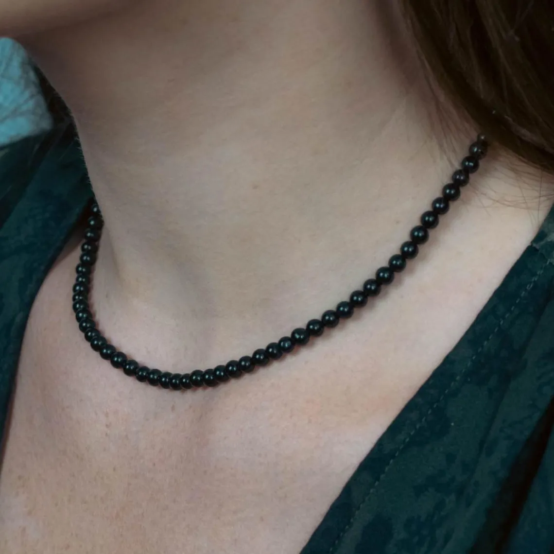 Sloya Collier Femme Serena Obsidienne | Femme Collier Et Pendentif