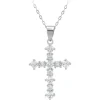 So Charm Bijoux Collier Femme So Charm - B4202-ARGENT - Collier Croix Argenté | Femme Collier Et Pendentif