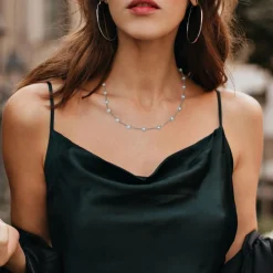 So Charm Bijoux Collier Femme So Charm - B4113-ARGENT - Collier Mode Argenté | Femme Collier Et Pendentif