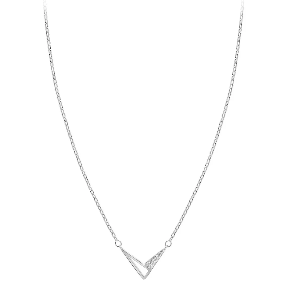 So Charm Bijoux Collier Femme So Charm - B4100-ARGENT - Collier Mode Argenté | Femme Collier Et Pendentif