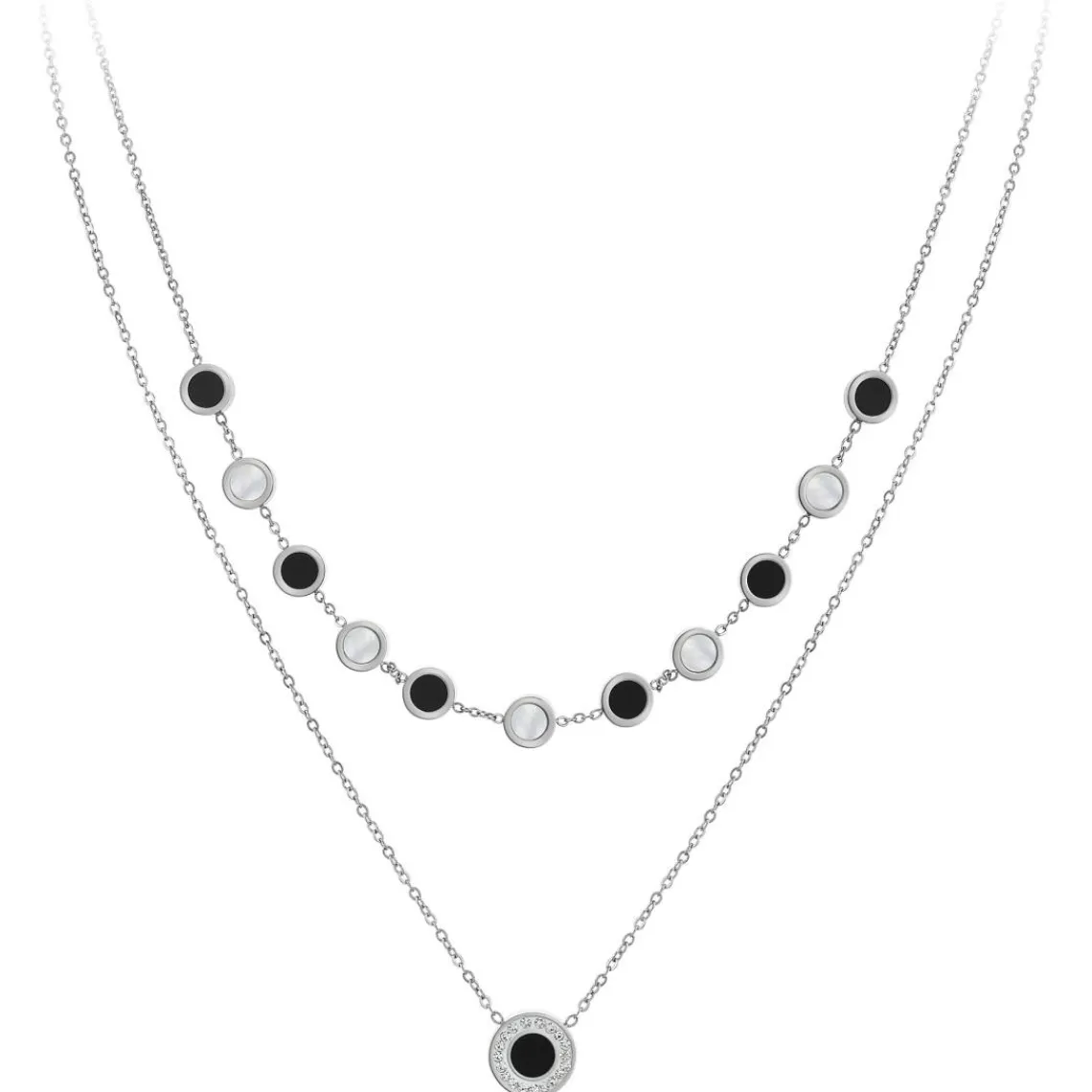 So Charm Bijoux Collier Femme So Charm - B4046-ARGENT - Collier Mode Argenté | Femme Collier Et Pendentif