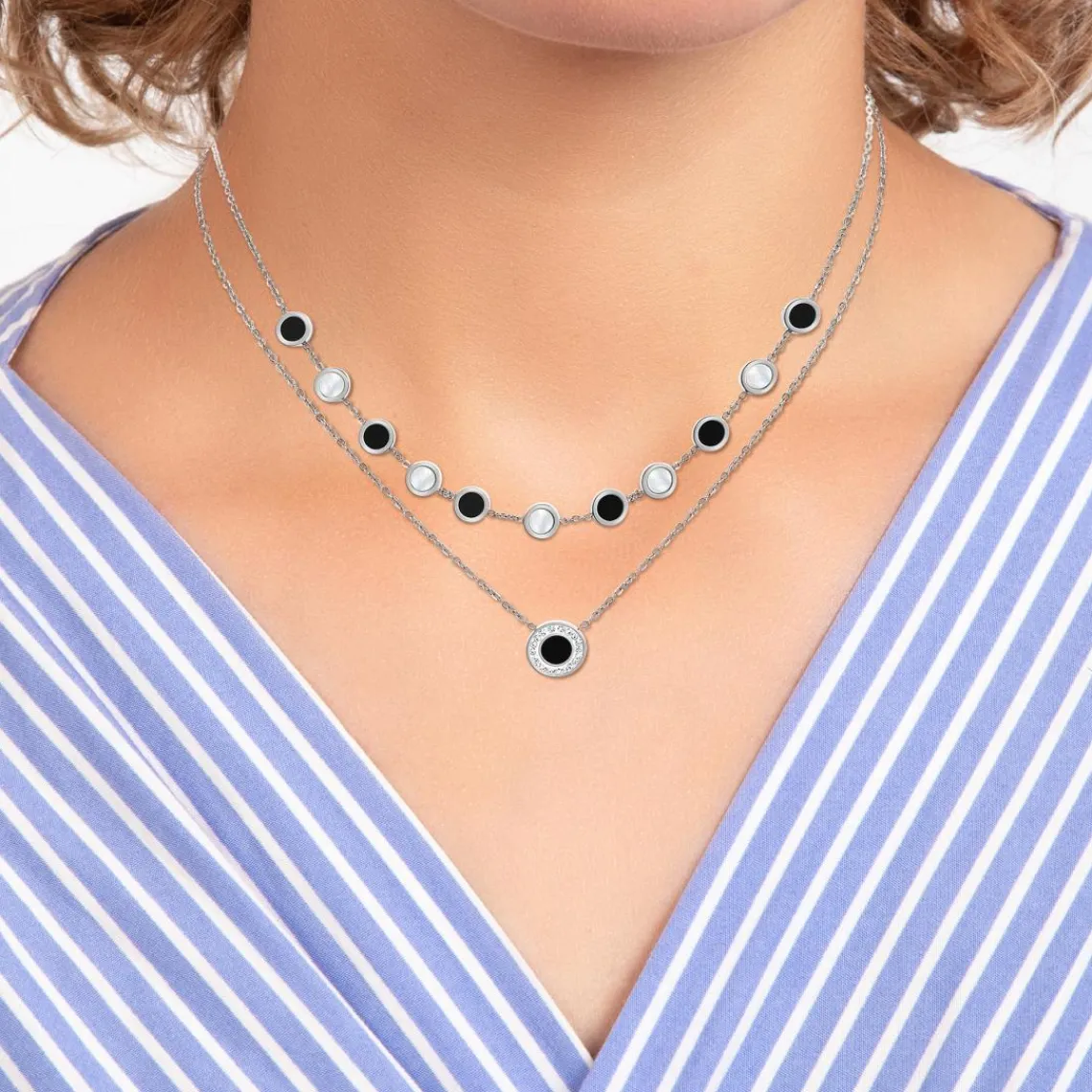So Charm Bijoux Collier Femme So Charm - B4046-ARGENT - Collier Mode Argenté | Femme Collier Et Pendentif