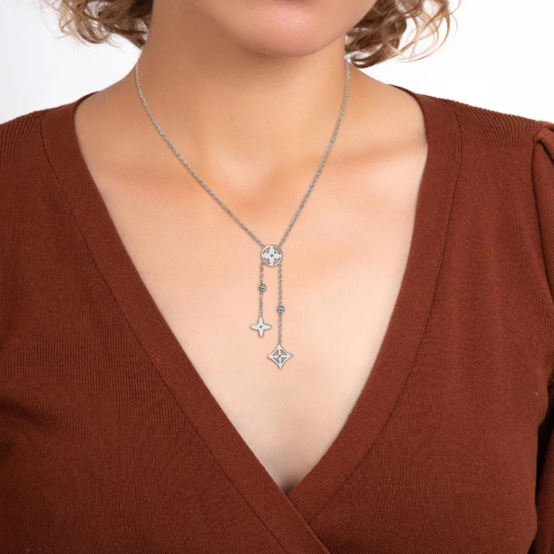 So Charm Bijoux Collier Femme So Charm - B3395-ARGENT - Collier Mode Argenté | Femme Collier Et Pendentif