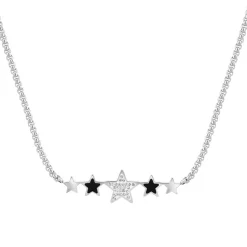 So Charm Bijoux Collier Femme So Charm - B2934-ARGENT-COLLIER - Collier Étoile Argenté | Femme Collier Et Pendentif