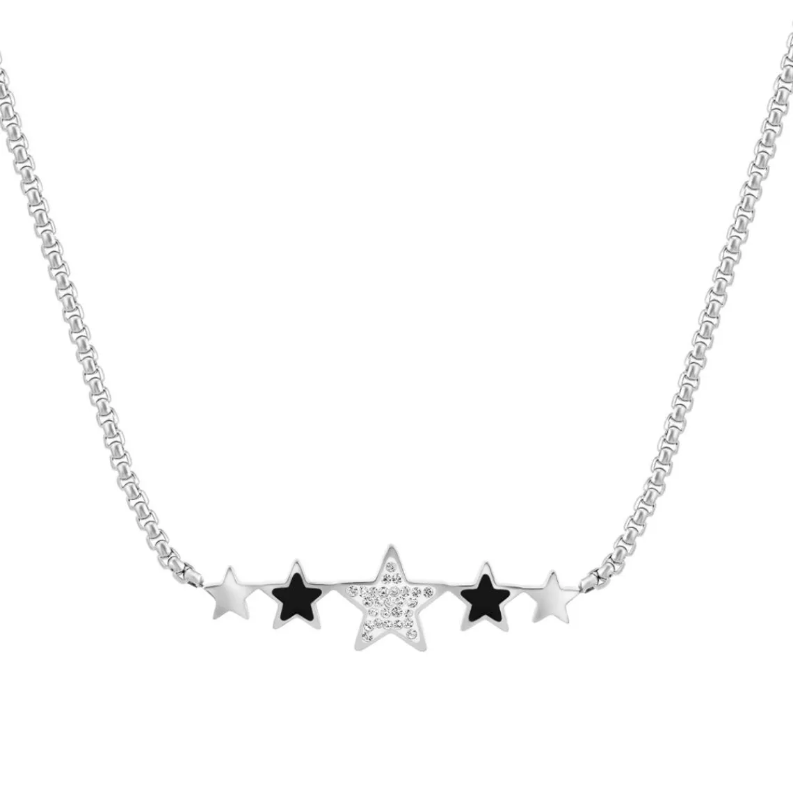 So Charm Bijoux Collier Femme So Charm - B2934-ARGENT-COLLIER - Collier Étoile Argenté | Femme Collier Et Pendentif