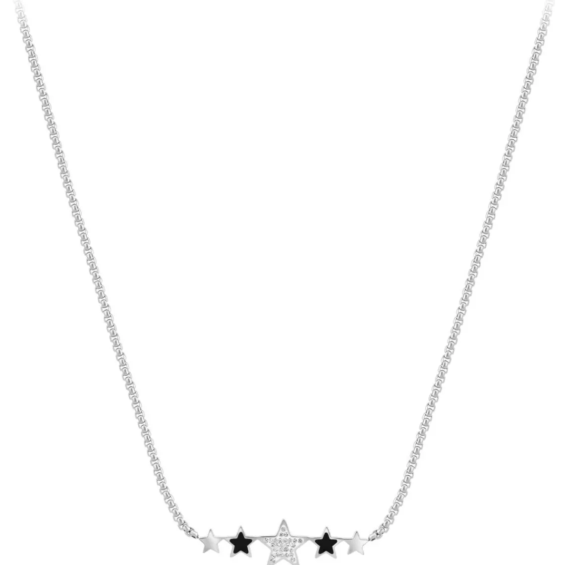 So Charm Bijoux Collier Femme So Charm - B2934-ARGENT-COLLIER - Collier Étoile Argenté | Femme Collier Et Pendentif