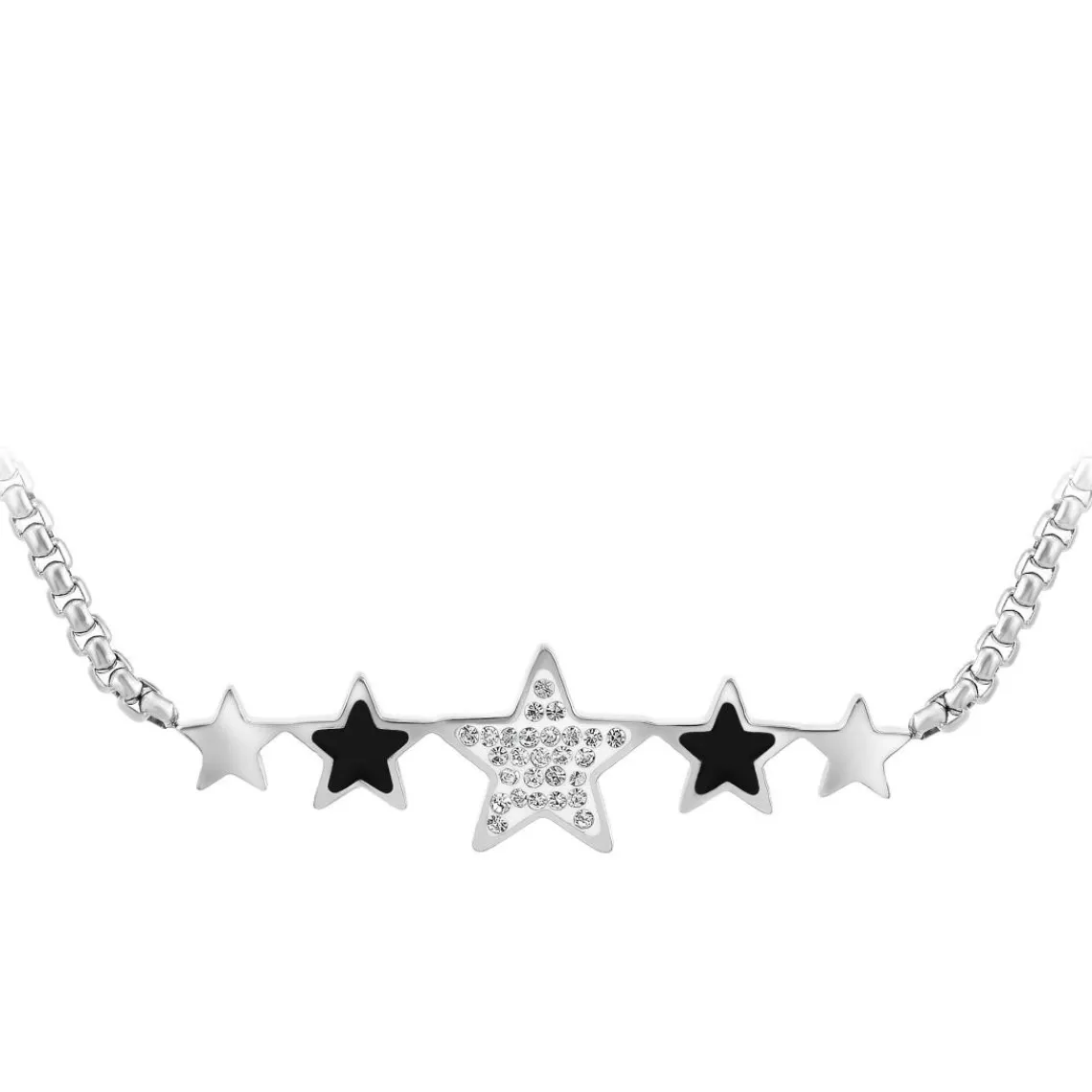 So Charm Bijoux Collier Femme So Charm - B2934-ARGENT-COLLIER - Collier Étoile Argenté | Femme Collier Et Pendentif
