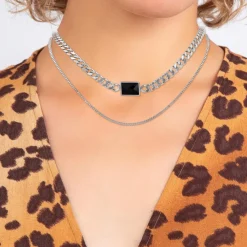So Charm Bijoux Collier Femme So Charm - B3173-ARGENT - Collier Mode Argenté | Femme Collier Et Pendentif