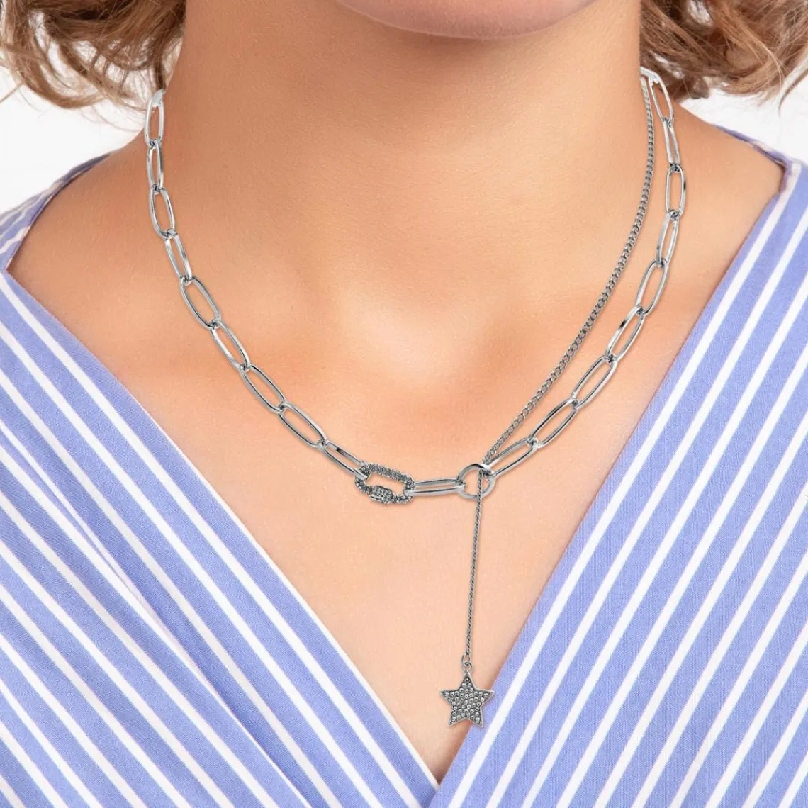 So Charm Bijoux Collier Femme So Charm - B3248-ARGENT - Collier Mode Argenté | Femme Collier Et Pendentif