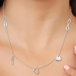 So Charm Bijoux Collier Femme So Charm - B2303-ARGENT - Collier Mode Argenté | Femme Collier Et Pendentif