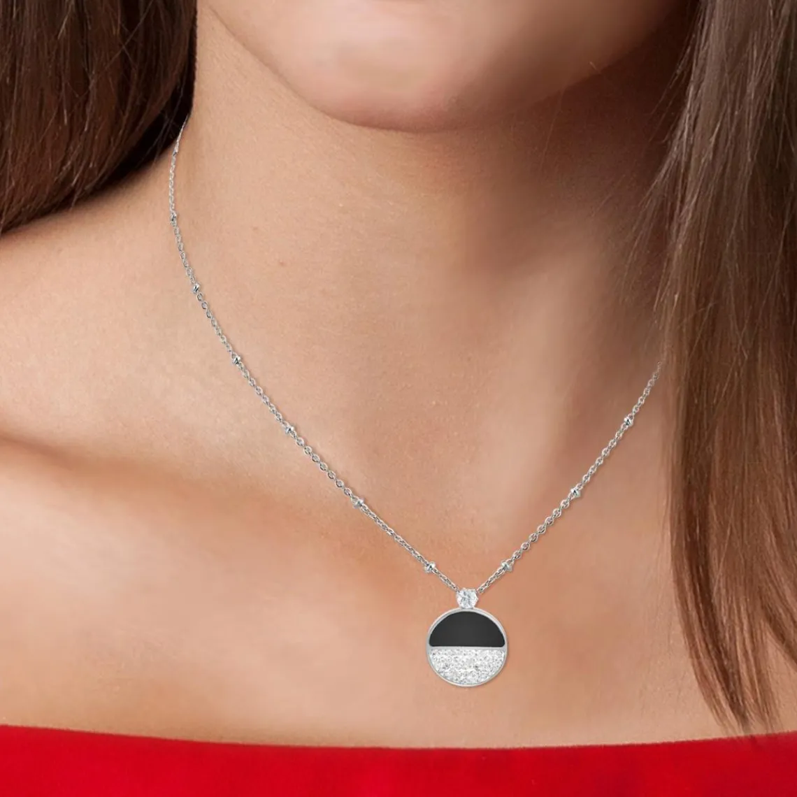 So Charm Bijoux Collier Femme So Charm - B3016-ARGENT - Collier Mode Argenté | Femme Collier Et Pendentif