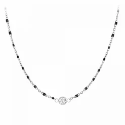 So Charm Bijoux Collier femme So Charm - B2405-ARGENT Acier Argent | Femme Collier Et Pendentif