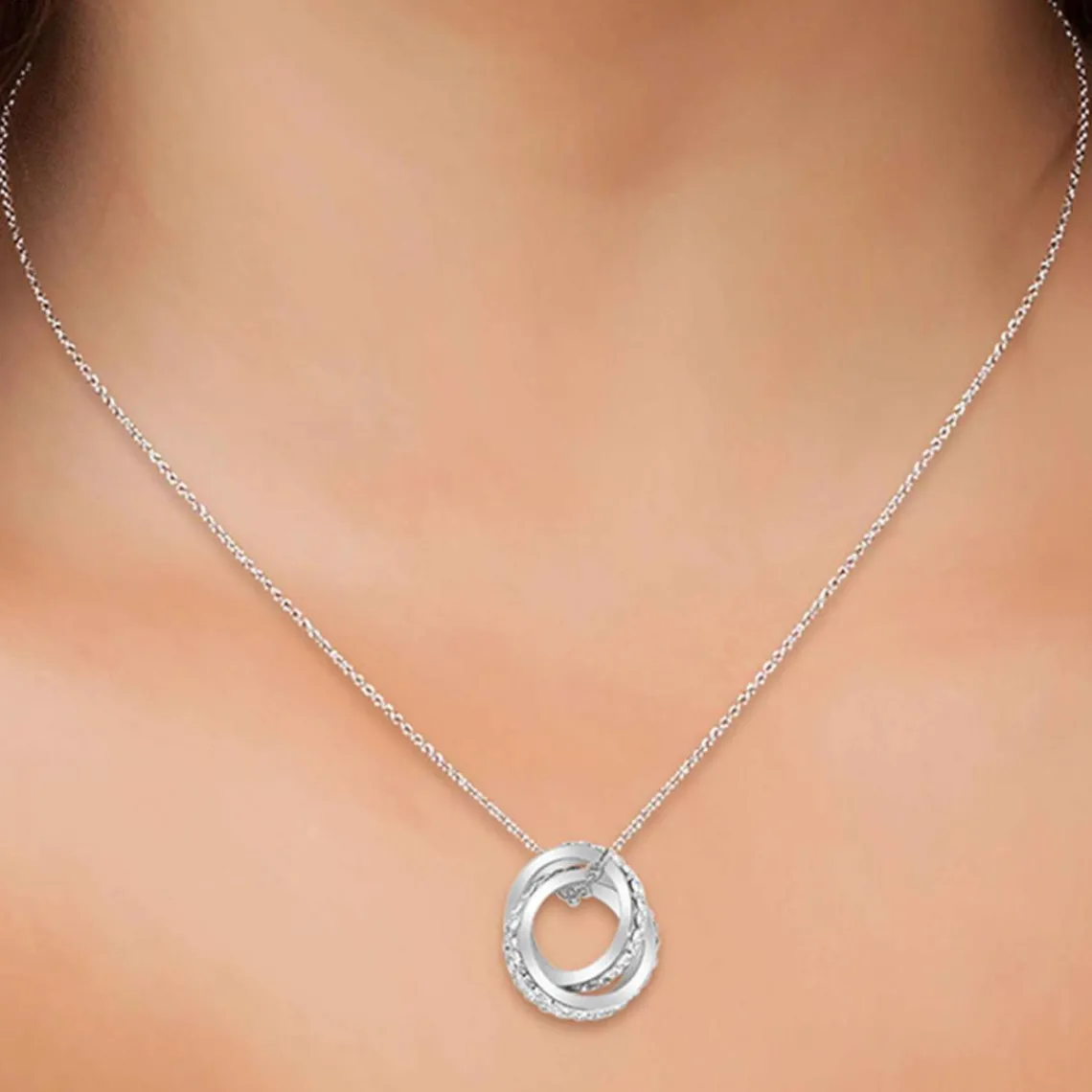 So Charm Bijoux Collier femme So Charm - B2217-ARGENT Acier Argent | Femme Collier Et Pendentif