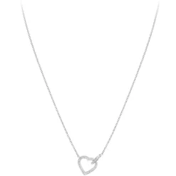 So Charm Bijoux Collier Femme So Charm - B2939-ARGENT - Collier Coeur Argenté | Femme Collier Et Pendentif