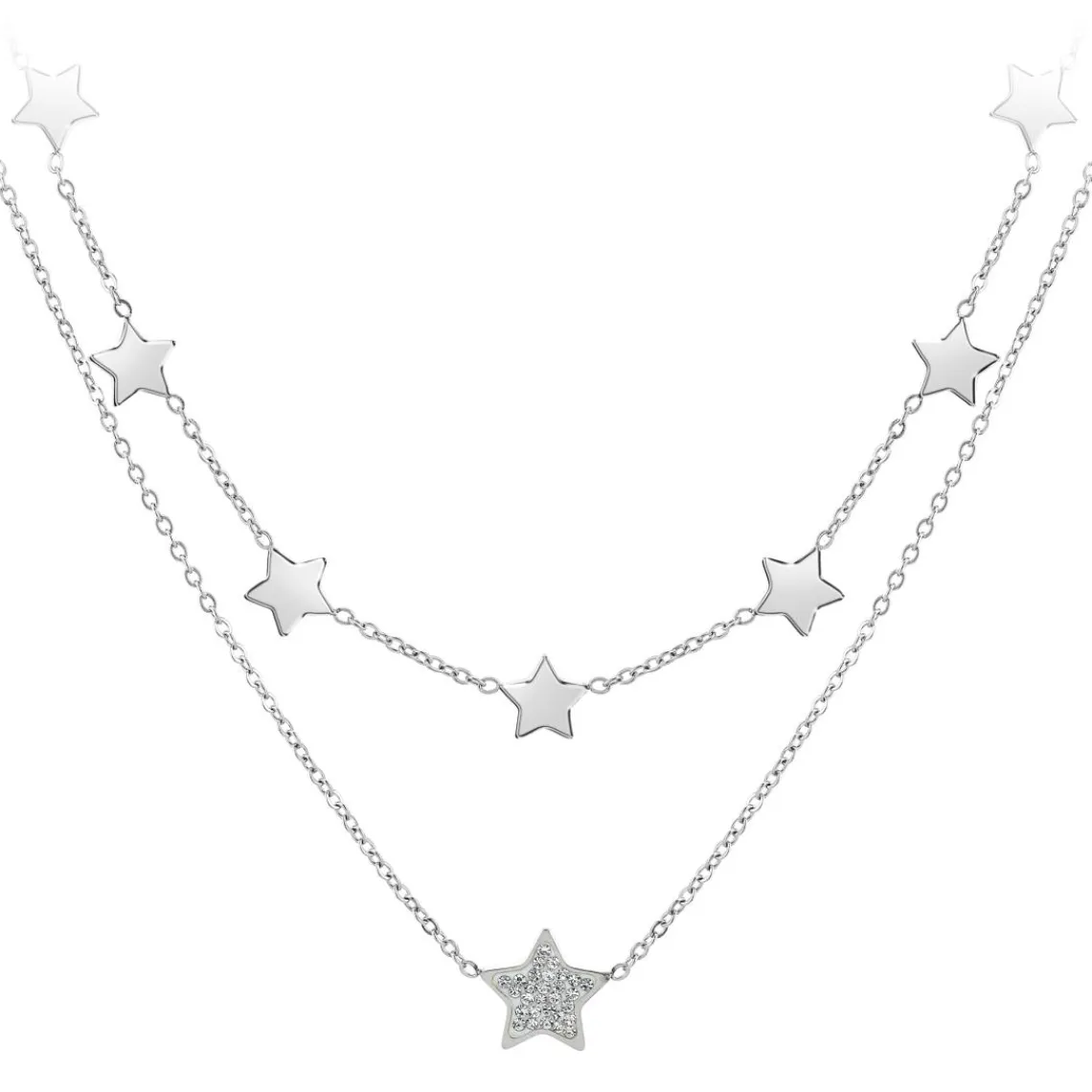 So Charm Bijoux Collier Femme So Charm - B2761-ARGENT - Collier Mode Argenté | Femme Collier Et Pendentif