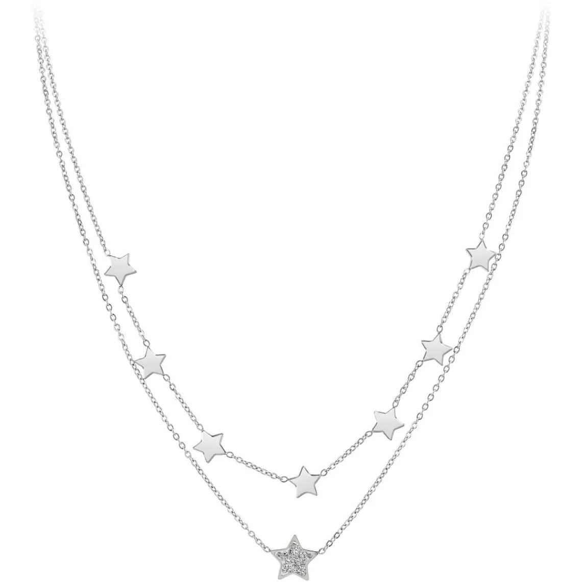 So Charm Bijoux Collier Femme So Charm - B2761-ARGENT - Collier Mode Argenté | Femme Collier Et Pendentif