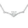 So Charm Bijoux Collier Femme So Charm - B4193-ARGENT - Collier Coeur Argenté | Femme Collier Et Pendentif