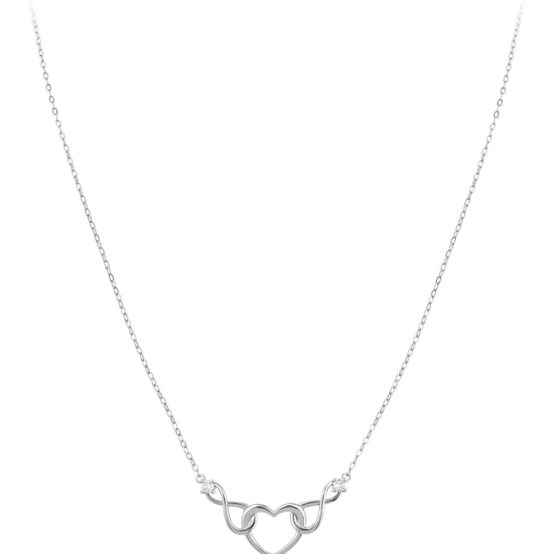 So Charm Bijoux Collier Femme So Charm - B4190-ARGENT - Collier Coeur Argenté | Femme Collier Et Pendentif