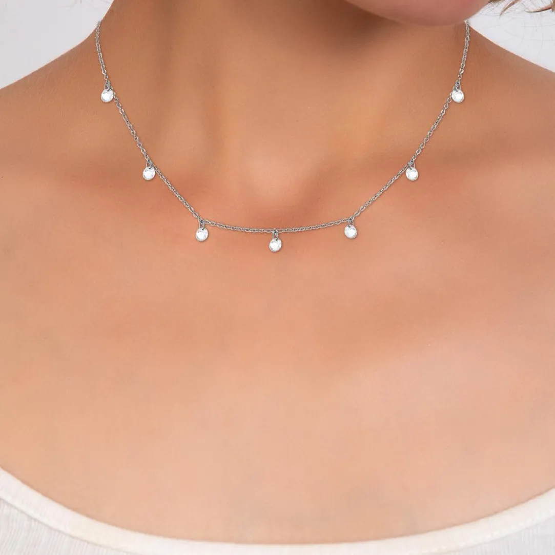 So Charm Bijoux Collier Femme So Charm - B4171-ARGENT - Collier Mode Argenté | Femme Collier Et Pendentif