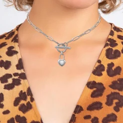 So Charm Bijoux Collier Femme So Charm - B3229-ARGENT - Collier Coeur Argenté | Femme Collier Et Pendentif