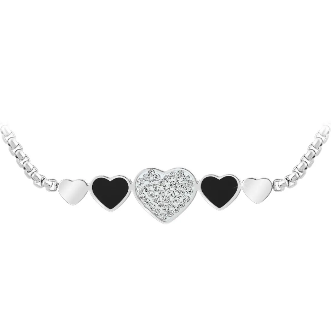 So Charm Bijoux Collier Femme So Charm - B2935-ARGENT-COLLIER - Collier Coeur Argenté | Femme Collier Et Pendentif