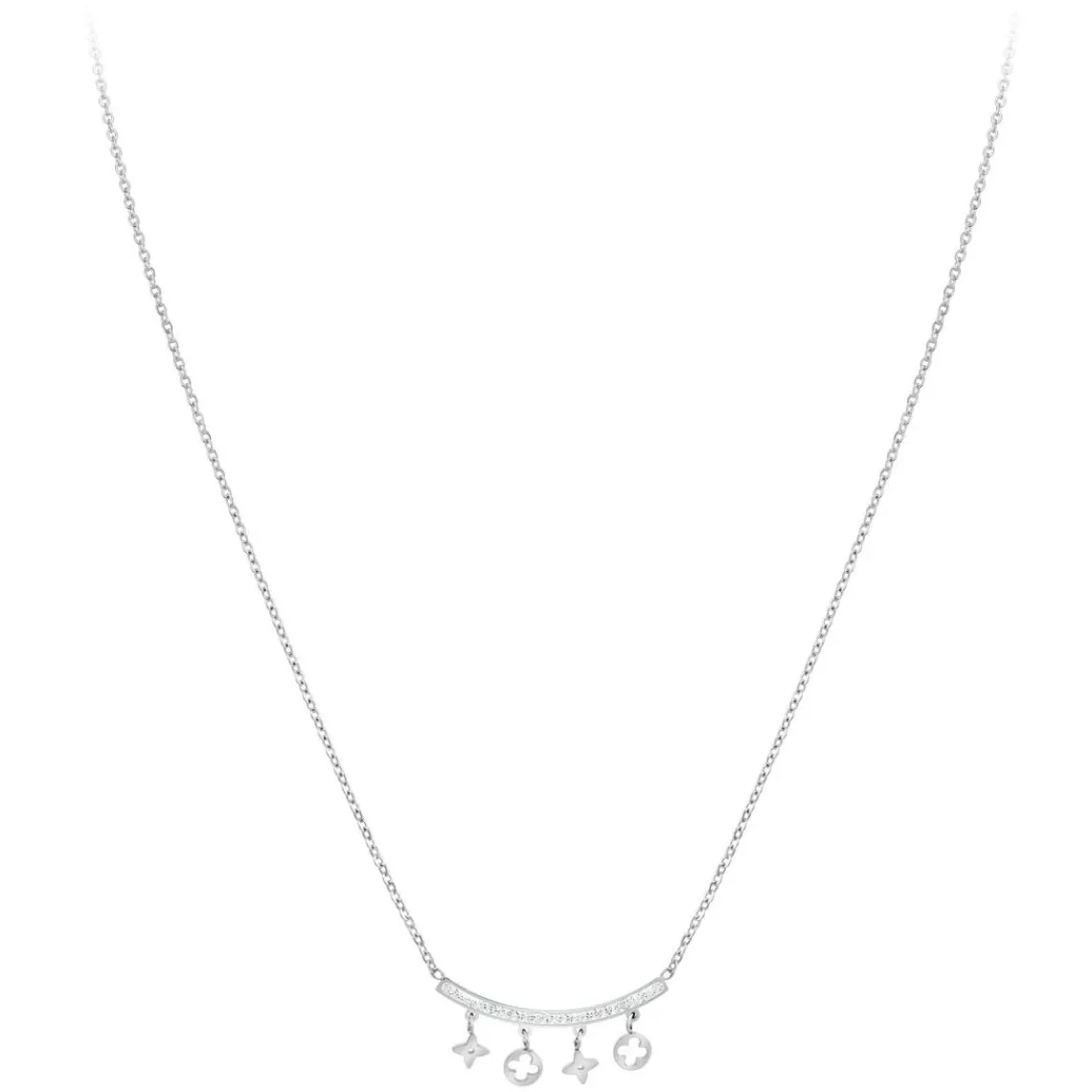 So Charm Bijoux Collier Femme So Charm - B3206-ARGENT - Collier Mode Argenté | Femme Collier Et Pendentif
