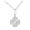 So Charm Bijoux Collier Femme So Charm - B3201-ARGENT - Collier Trèfle Argenté | Femme Collier Et Pendentif