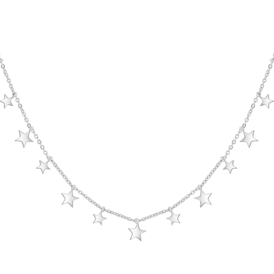 So Charm Bijoux Collier Femme So Charm - B2263-ARGENT - Collier Étoile Argenté | Femme Collier Et Pendentif