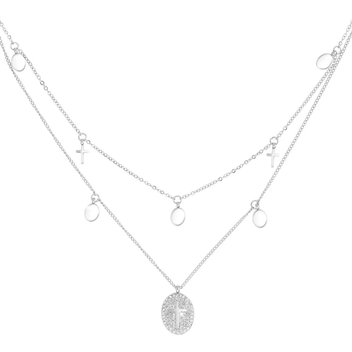 So Charm Bijoux Collier Femme So Charm - B2222-ARGENT - Collier Mode Argenté | Femme Collier Et Pendentif