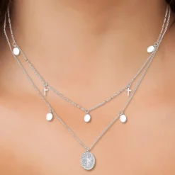 So Charm Bijoux Collier Femme So Charm - B2222-ARGENT - Collier Mode Argenté | Femme Collier Et Pendentif