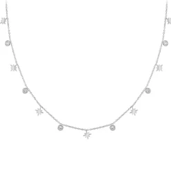So Charm Bijoux Collier Femme So Charm - B2205-ARGENT - Collier Mode Argenté | Femme Collier Et Pendentif