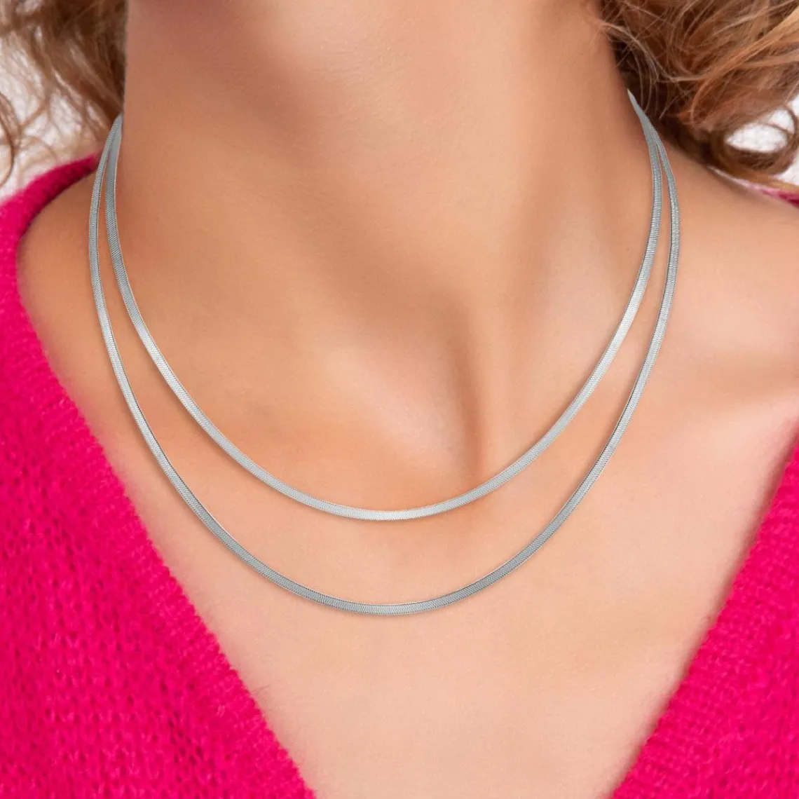So Charm Bijoux Collier Femme So Charm - B3330-ARGENT - Collier Mode Argenté | Femme Collier Et Pendentif