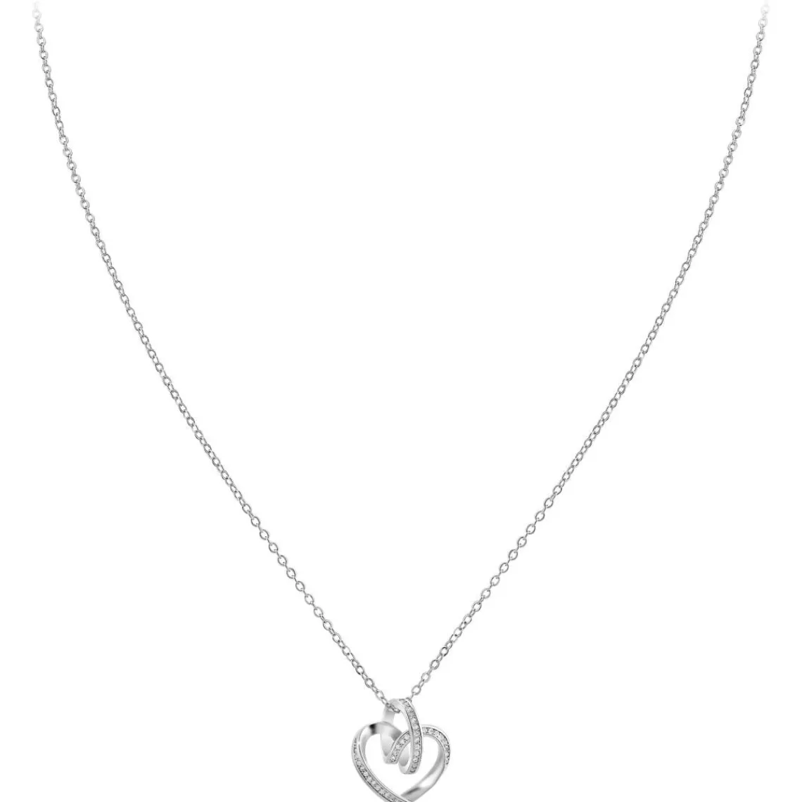 So Charm Bijoux Collier Femme So Charm - B2809-ARGENT - Collier Coeur Argenté | Femme Collier Et Pendentif