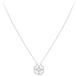 So Charm Bijoux Collier Femme So Charm - B3133-ARGENT - Collier Trèfle Argenté | Femme Collier Et Pendentif