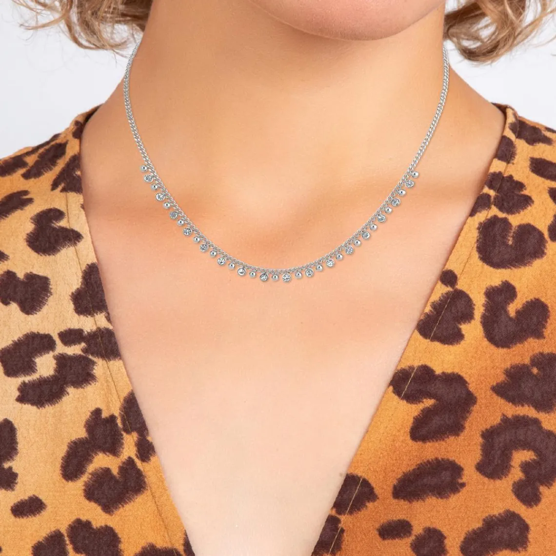 So Charm Bijoux Collier Femme So Charm - B3120-ARGENT - Collier Mode Argenté | Femme Collier Et Pendentif