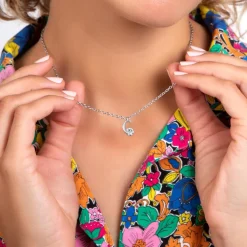 So Charm Bijoux Collier Femme So Charm - B1498-C - Collier Initiale Argenté | Femme Collier Et Pendentif