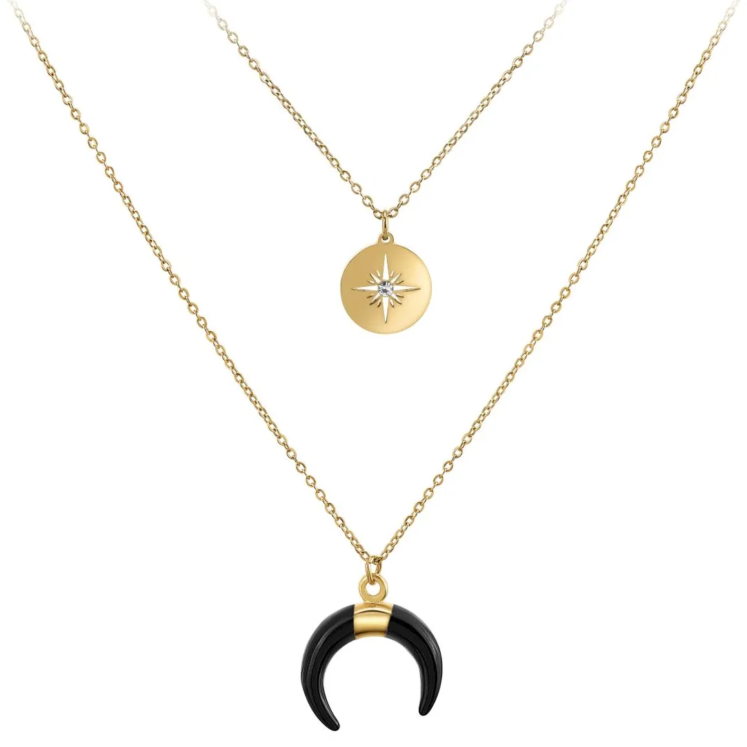 So Charm Bijoux Collier Femme So Charm - B2769 - Collier Mode Doré | Femme Collier Et Pendentif