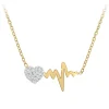 So Charm Bijoux Collier Femme So Charm - B2757-COLLIER-DORE - Collier Coeur Doré | Femme Collier Et Pendentif