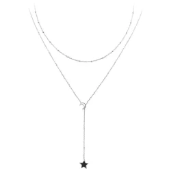 So Charm Bijoux Collier Femme So Charm - B2727 - Collier Mode Argenté | Femme Collier Et Pendentif